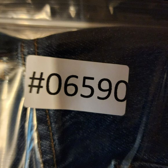 Madewell Jeans Womens 33 Petite Cotton Hi Rise Button Fly Low Slung Straight NWT - Picture 16 of 16